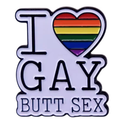 I <3 Gay Butt Sex pin