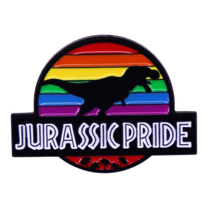 Jurassic Pride pin