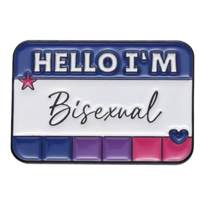 Hello I'm Bisexual pin