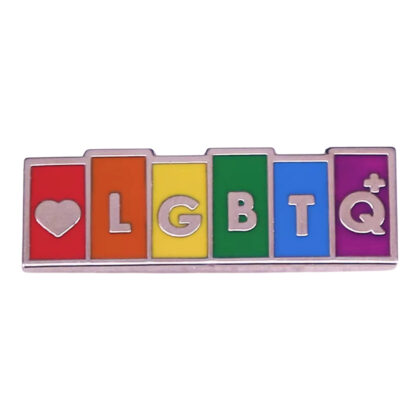 <3LGBTQ+ pin