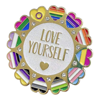 Love Yourself pin