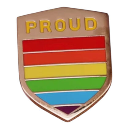 Proud Shield pin