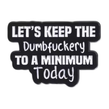 Let's Keep The DF To A Minimum Today pin