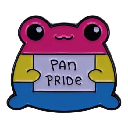 Pan Pride Frog pin