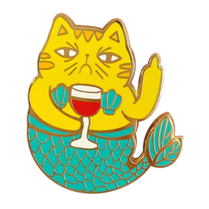 Mermaid Cat pin