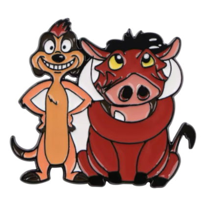 Timon and Pumbaa pin