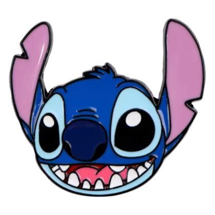 Stitch Face pin