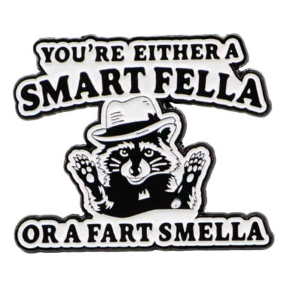 You're Either A Smart Fella Pin