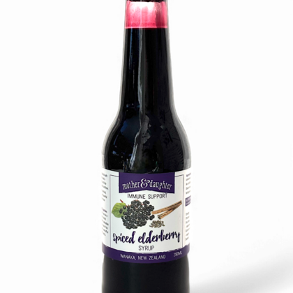 Spiced Elderberry Syrup