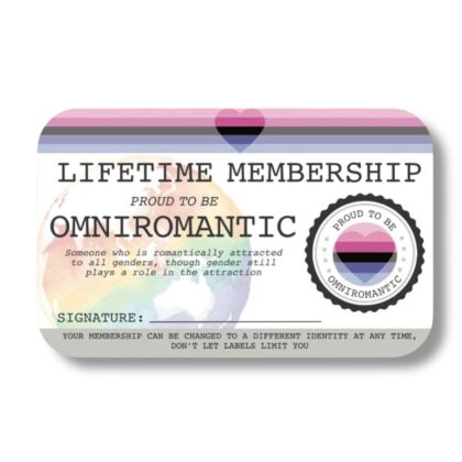 Omniromantic Lifetime Membership Card