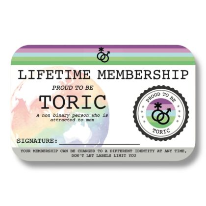 Toric Lifetime Membership Card