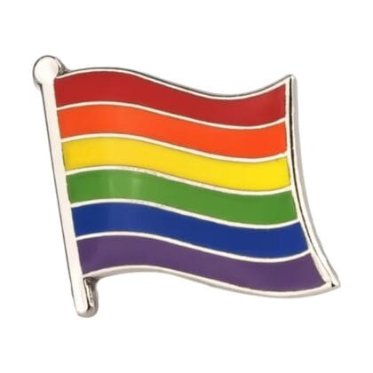 Pride Flying Flag Pin