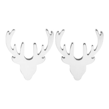 Stag Stud Earrings
