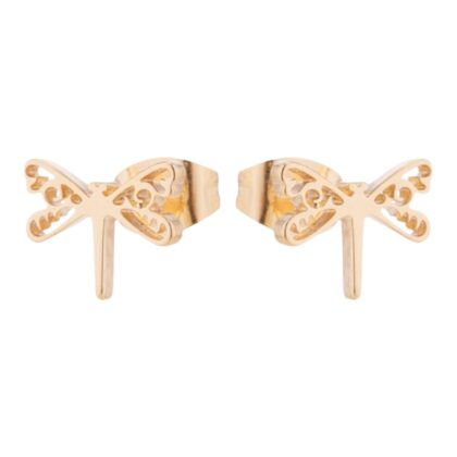 Dragonfly Filigree Stud Earrings